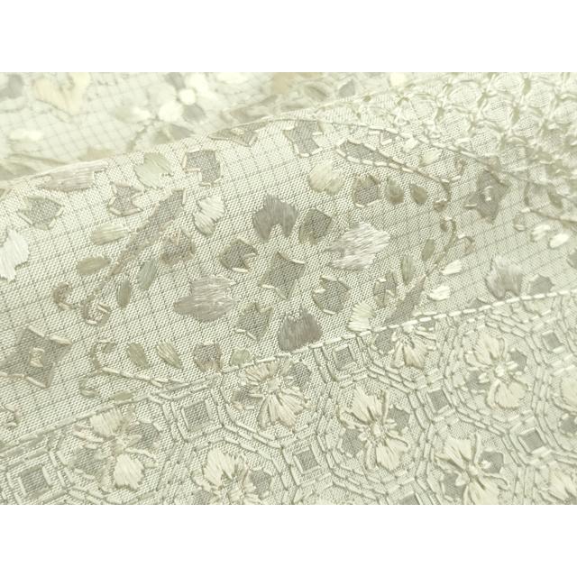 平和屋本店□極上 中国三大刺繍 スワトウ刺繍 汕頭刺繍 総刺繍 本場縞