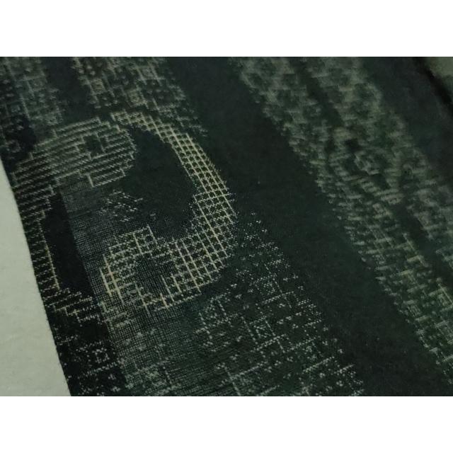 平和屋着物□極上 夏物 重要無形文化財 本場宮古上布 苧麻 勾玉