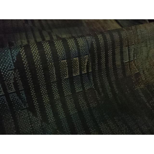 平和屋着物□極上 本場大島紬 7マルキ 幾何学文様 逸品 DZAA9933kh5
