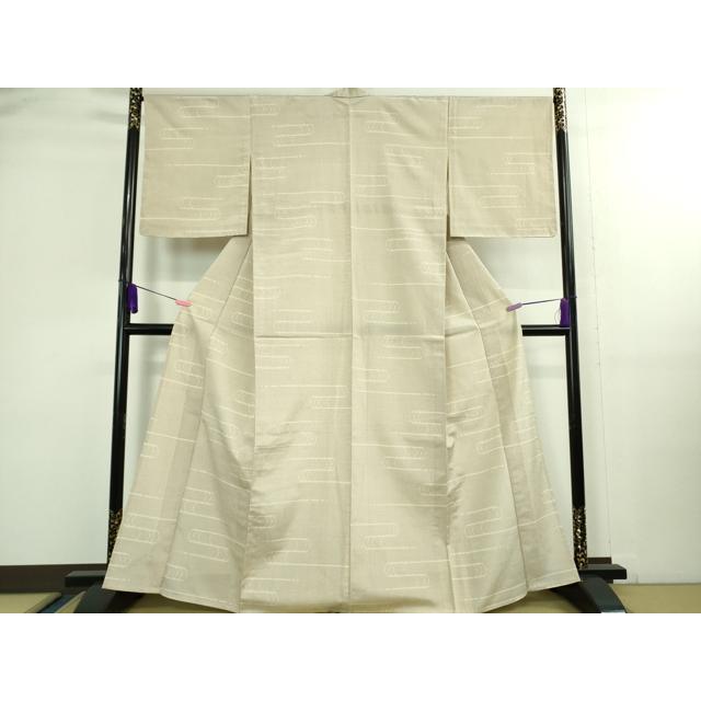 平和屋着物■極上　本塩沢　単衣　110亀甲　流水文　逸品　DZAA9997kh5 平和屋着物□極上 本塩沢 単衣 110亀甲 流水文 逸品 DZAA9997kh5 平和