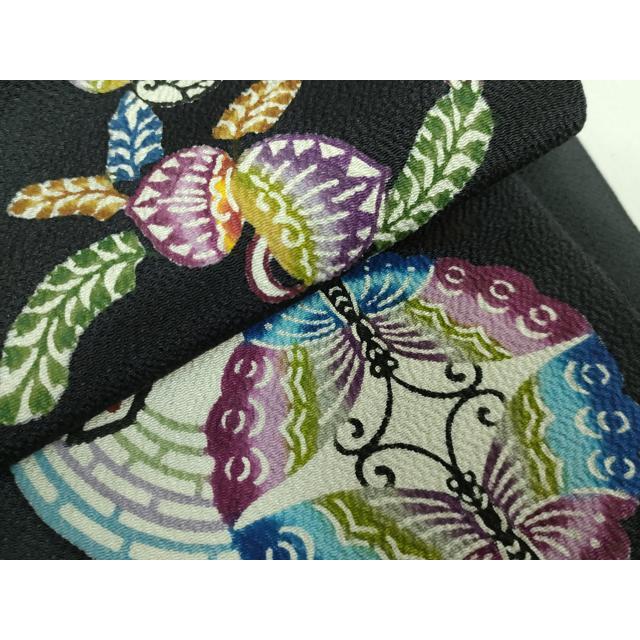 平和屋本店□極上 本場琉球紅型 琉球びんがた 知念紅型研究所 知念貞男