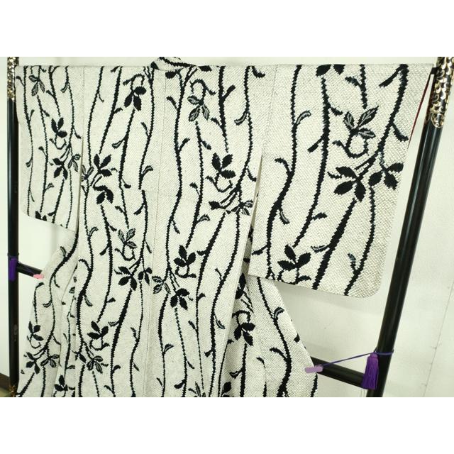 平和屋本店□極上 本疋田絞り 小紋 枝葉文 逸品 DZAB0853kh5 : 平和屋