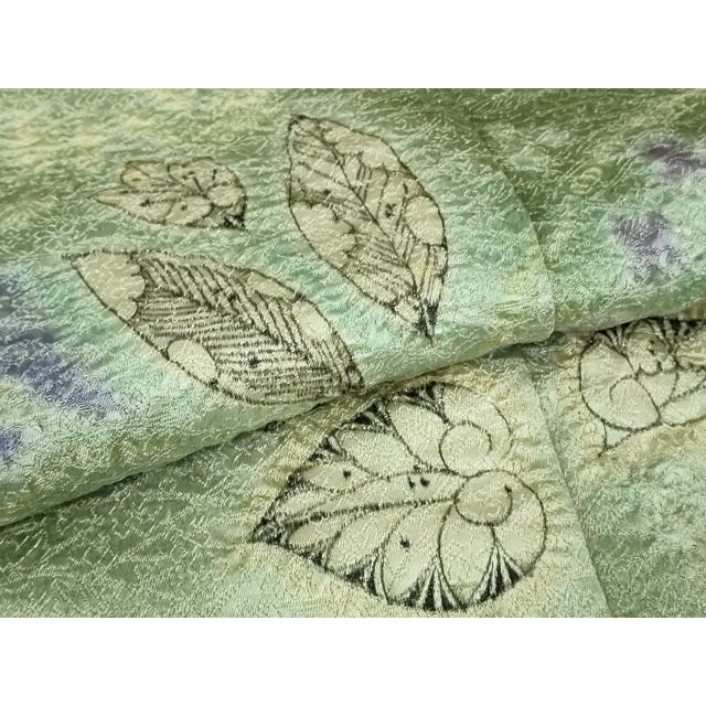 平和屋本店■最高級　初代　久保田一竹　幻の辻が花　訪問着　想花　暈し染め　金通し地　共箱・たとう紙付き　逸品　DZAB1200kh5 平和屋本店□最高級 初代 久保田一竹 幻の辻が花 訪問着 想花 暈し染め