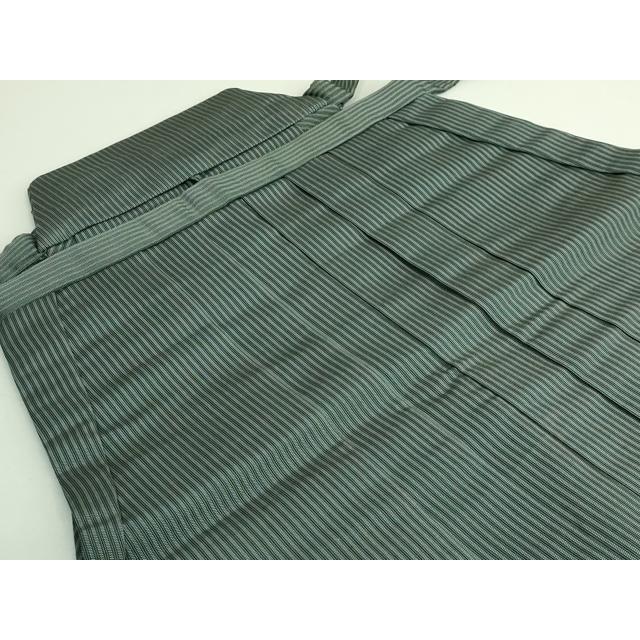 平和屋着物□極上 男性 馬乗り袴 縞 逸品 CZAA4313s5 正絹袴 精好仙台平