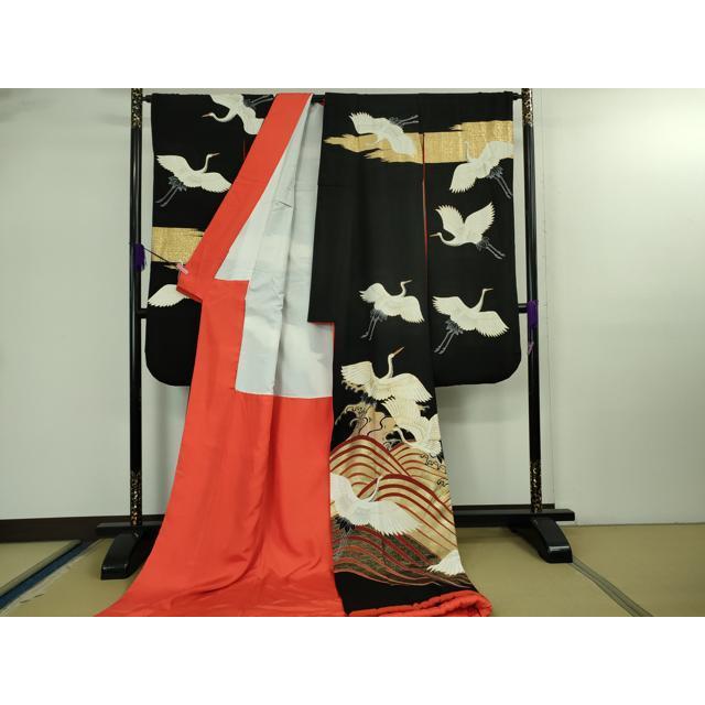 平和屋本店○極上 お引きずり・お引き摺り・引き振袖 和装 結婚式 舞妓 