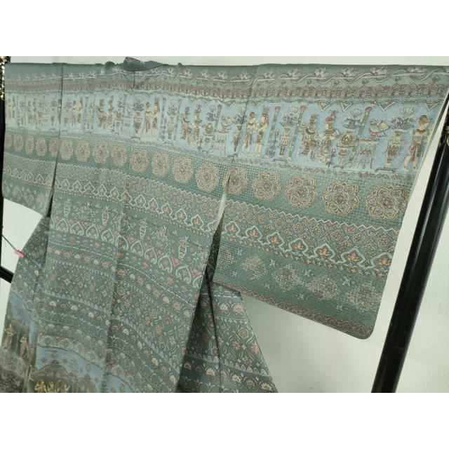 平和屋本店○極上 中国三大刺繍 スワトウ刺繍 汕頭刺繍 訪問着