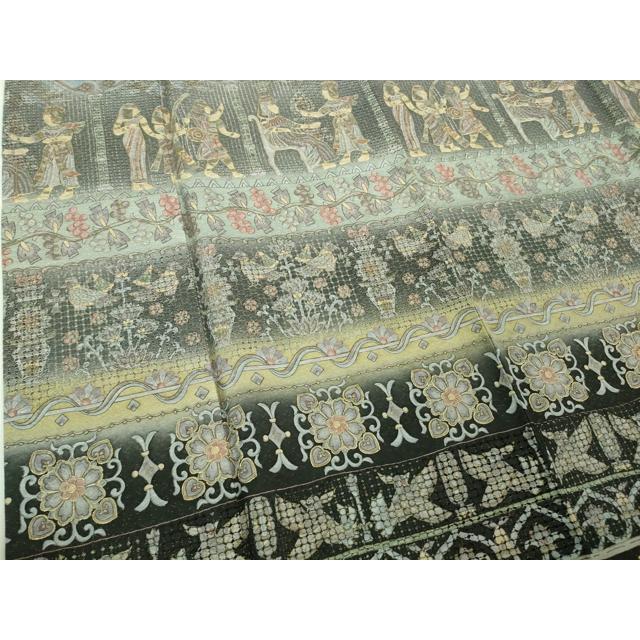 平和屋本店○極上 中国三大刺繍 スワトウ刺繍 汕頭刺繍 訪問着