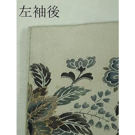平和屋本店●極上　中国三大刺繍　スワトウ刺繍　汕頭刺繍　訪問着　更紗花文　暈し染め　金糸　逸品　DZAB2555kh6