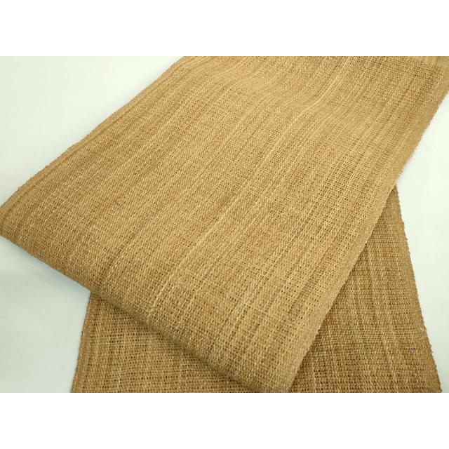 平和屋本店＊極上 夏物 八寸名古屋帯 科布 逸品 未使用 DZAB2629kh6 
