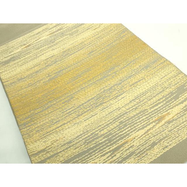 平和屋本店○最高級 龍村平蔵製 太鼓柄 本袋帯 木目錦 金糸 逸品