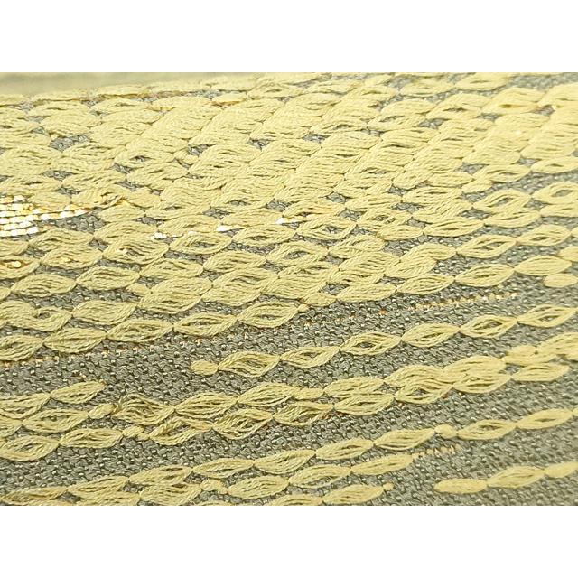 平和屋本店○最高級 龍村平蔵製 太鼓柄 本袋帯 木目錦 金糸 逸品