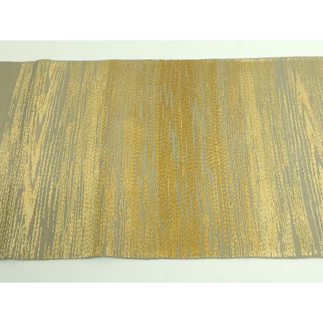 平和屋本店○最高級 龍村平蔵製 太鼓柄 本袋帯 木目錦 金糸 逸品