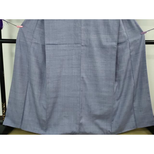 平和屋本店●極上　浦野理一　経節紬　色無地　紅掛花色　逸品　DZAB3594kh6