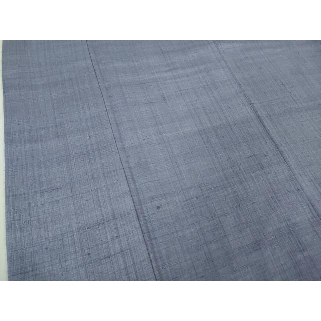 平和屋本店●極上　浦野理一　経節紬　色無地　紅掛花色　逸品　DZAB3594kh6