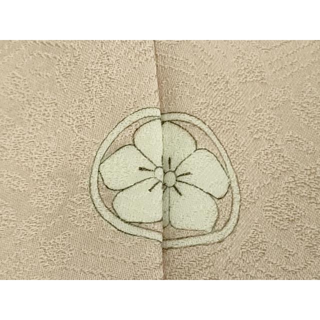 平和屋本店●極上　皇室献上作家　藤井寛　色留袖　駒刺繍　雲重ねエ霞　薄桜色地　金彩　逸品　DZAB3703kh6 平和屋本店○極上 皇室献上作家 藤井寛 色留袖 駒刺繍 雲重ねエ霞 薄