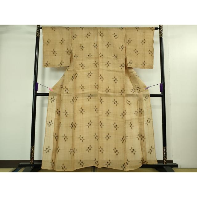 平和屋本店＊極上　夏物　芭蕉布　手積み芭蕉糸100％　逸品　DZAB3786kh6_1