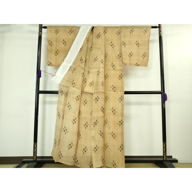 平和屋本店＊極上　夏物　芭蕉布　手積み芭蕉糸100％　逸品　DZAB3786kh6_2