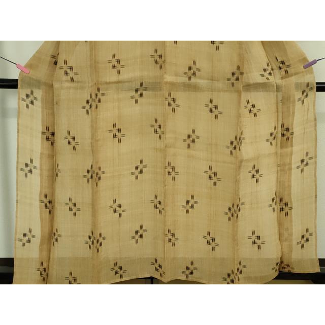 平和屋本店＊極上　夏物　芭蕉布　手積み芭蕉糸100％　逸品　DZAB3786kh6_4