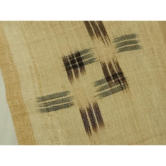 平和屋本店＊極上　夏物　芭蕉布　手積み芭蕉糸100％　逸品　DZAB3786kh6_9