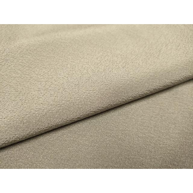 平和屋着物○極上 本草木染作家 啓圓 色無地 濃い胡桃染色 逸品 未使用