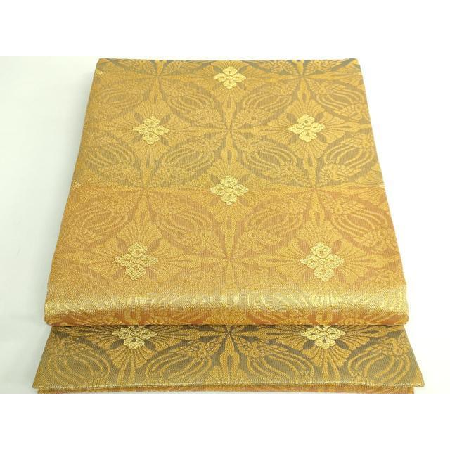 平和屋着物●全通柄袋帯　立涌鳥文　正絹　逸品　DABD0142op 平和屋着物○極上 両面 全通柄袋帯 鳥獣戯画 黒地 逸品 DZAB2904kh6
