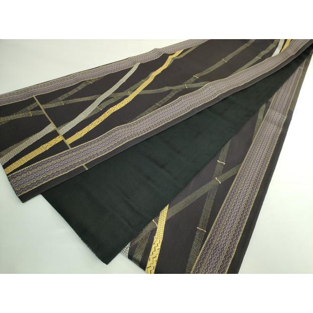 平和屋着物●極上　太鼓柄袋帯　髭紬　絞り　犬　逸品　DZAB5512kh6 平和屋本店□極上 太鼓柄 本袋帯 龍村平蔵柄 威毛錦 金銀糸 逸品