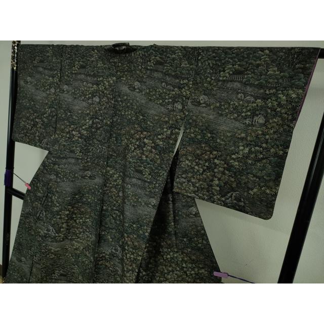 平和屋本店○極上 白泥染の第一人者・絣の魔術師 恵積五郎 本場大島紬