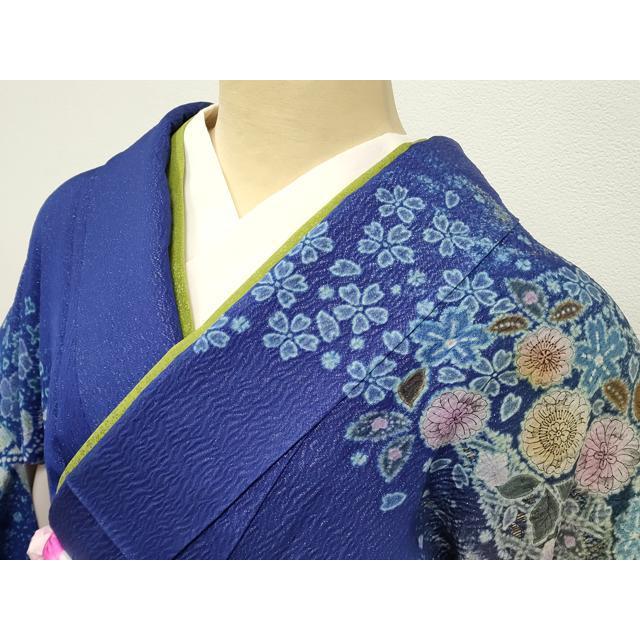 平和屋本店○極上 吉乃一廉 幻の辻が花 振袖・長襦袢(袷)セット 暈し