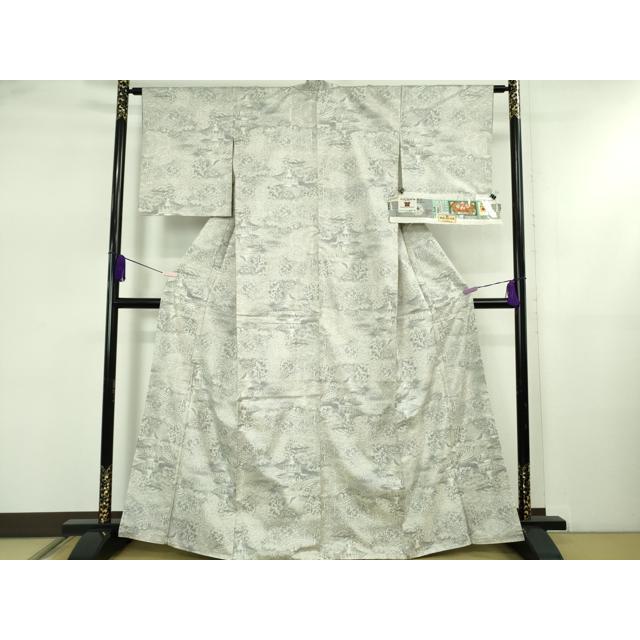 平和屋本店○極上 本場大島紬 白恵泥 恵大島織物 二代目・恵美知雄謹製