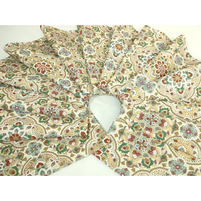 平和屋本店●極上　中国三大刺繍　相良刺繍　総刺繍　袋帯　正倉院花文　金糸　逸品　DZAB5710kh6_7