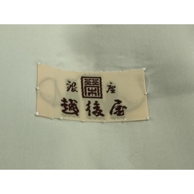 平和屋本店▽希少　国指定無形文化財　丹波布　単衣　銀座越後屋　たとう紙付き　逸品　DZAB5847kh6_7