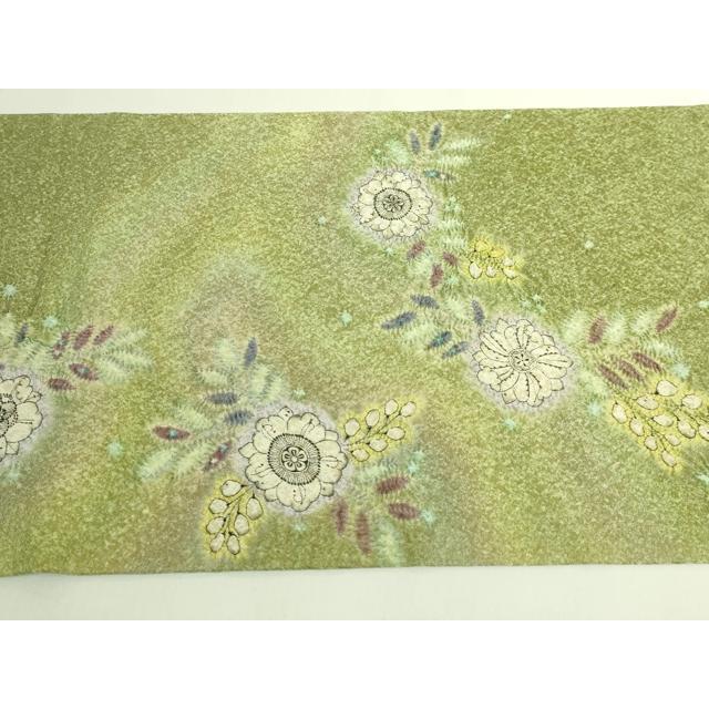 平和屋本店●最高級　初代　久保田一竹　幻の辻が花　太鼓柄袋帯　金通し地　逸品　DZAB6413kh6_7