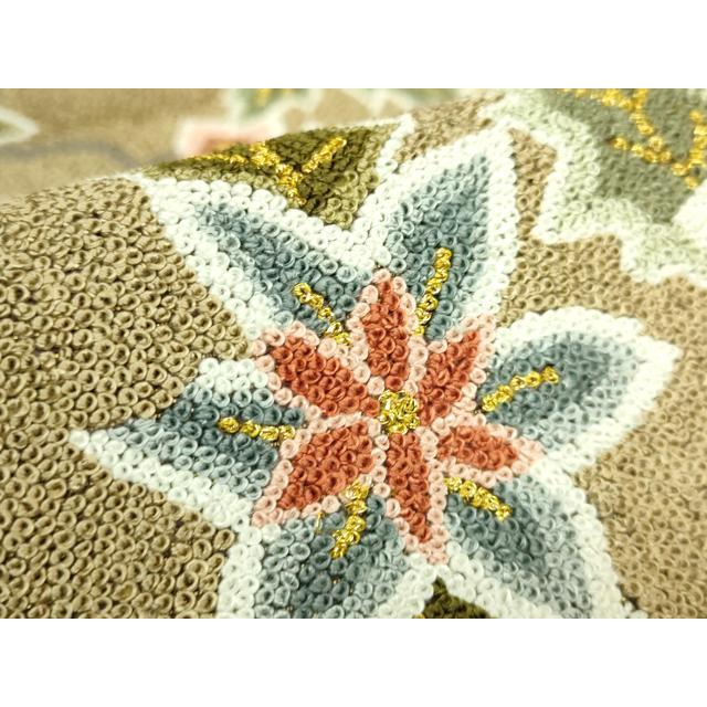 平和屋本店○最高級 中国三大刺繍 総相良刺繍 総刺繍 袋帯