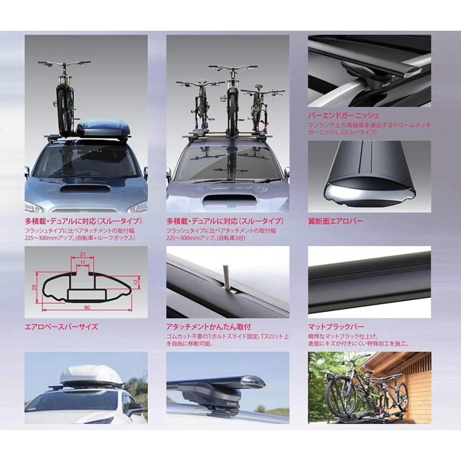 カーメイト ルーフキャリア Inno エアロベースステー スル タイプ ルーフレール用 Xs150 Www Thecharlienoble Com