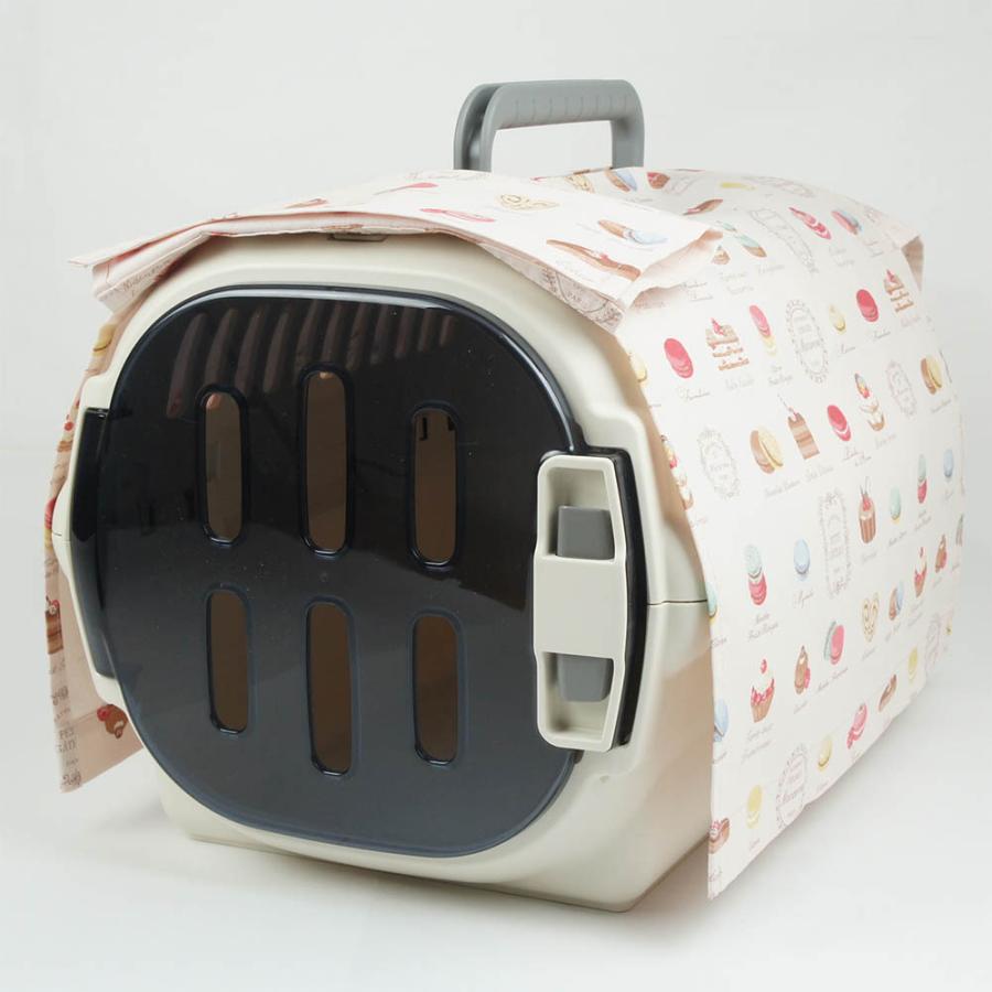 クレートカバー ペットキャリー 目隠し イージーカバー/クレートカバー 生成