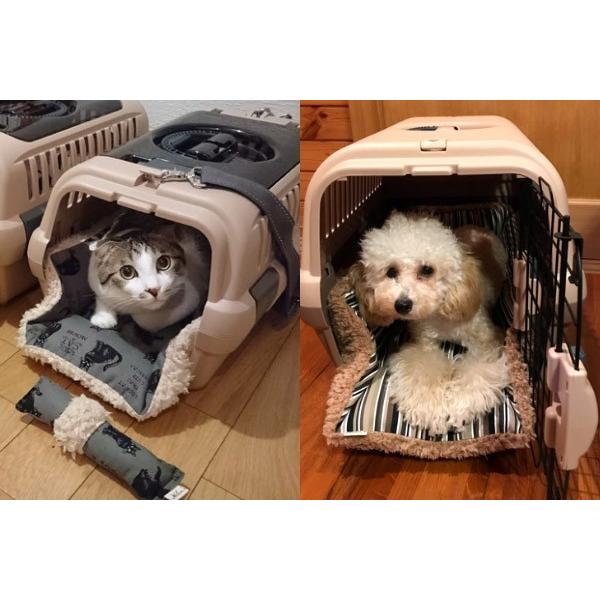 ペットが喜ぶ キャリークッションベッド クレートクッション マカロンブルードット Sサイズ Hpb Cs05s1 Helen S ペットベッド 通販 Yahoo ショッピング