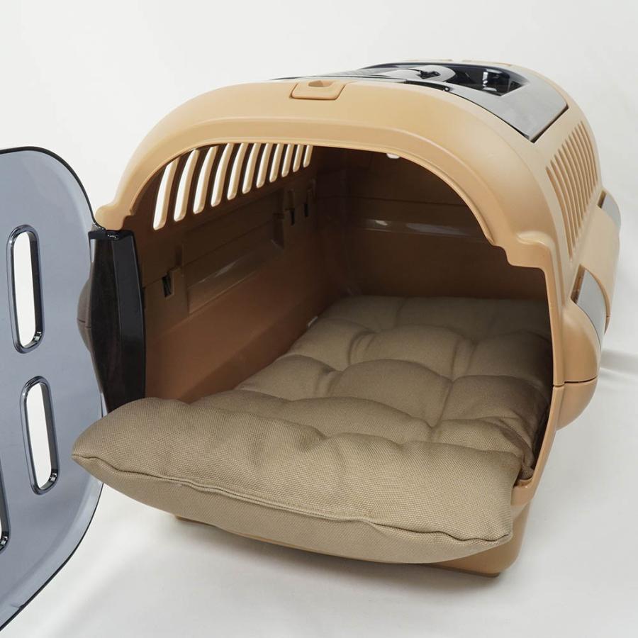 あごのせ縁無しクッション カミカミ大好きちゃん用 8号帆布生地