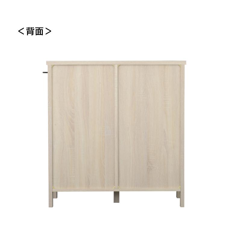 直送 キッチン収納棚 LAFIKA キッチンキャビネット LF90-90C 全2色 家具 キッチン 目隠し収納 タオルハンガー 収納棚 新生活の画像