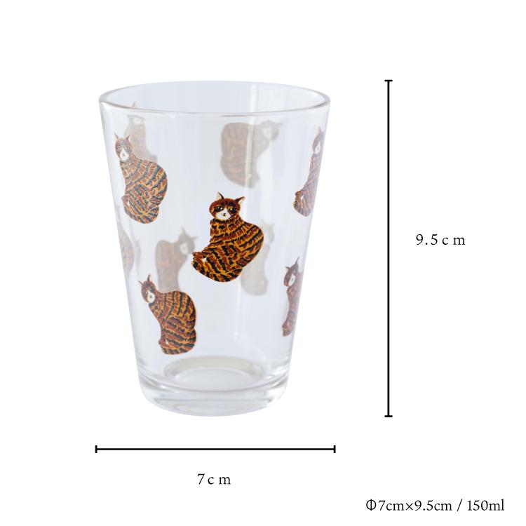 松尾ミユキ グラス / ミニグラス 6.5oz 全4種 ガラスコップ ミニ