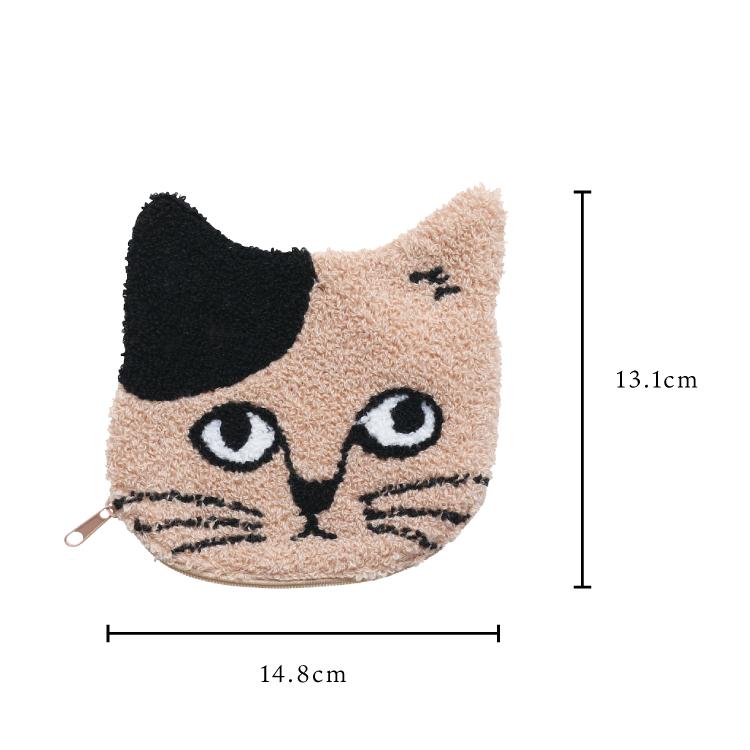 松尾ミユキ ポーチ | キャットモコポーチ 全4種 | 猫 ねこ 小物収納