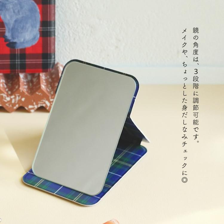 松尾ミユキ 爆買 鏡 コンパクトミラー スタンドミラー L 全4種 9.5cm