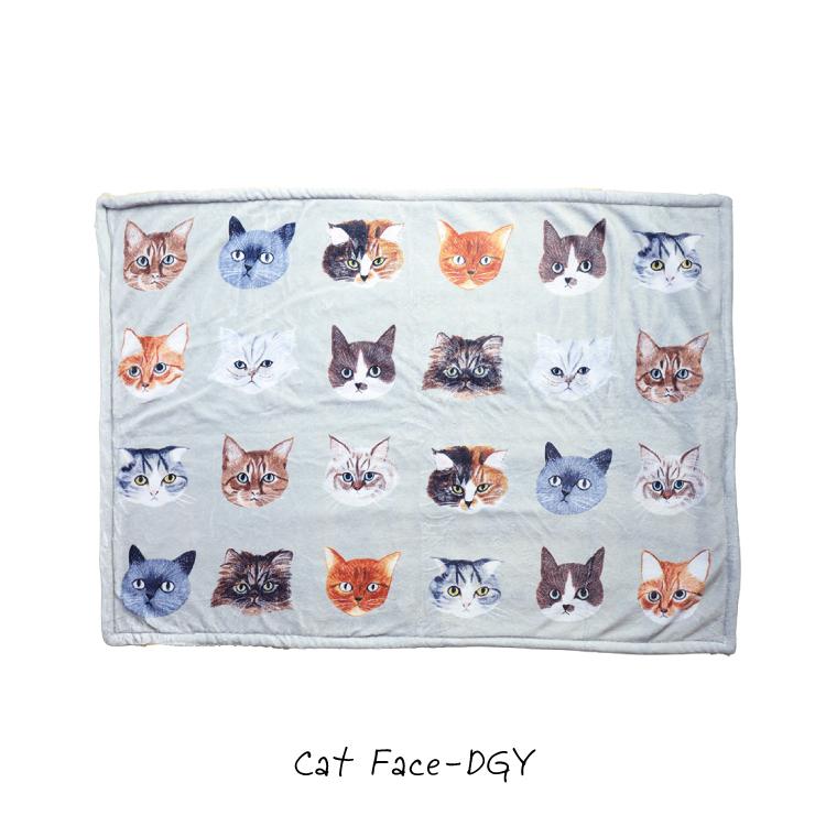 松尾ミユキ 毛布 Matsuo Miyuki ボアブランケット Cat 全4種 ひざ掛け