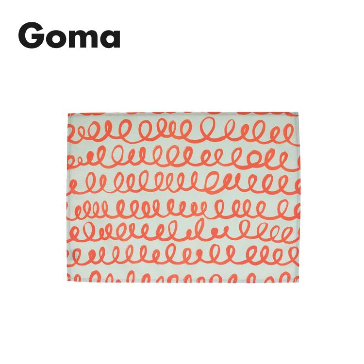 ランチョンマット 撥水加工 Goma プレイスマット 全4種 45cm×32.5cm
