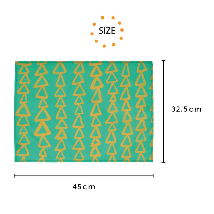 爆買 ランチョンマット 撥水加工 Goma プレイスマット 全4種 45cm×32.5