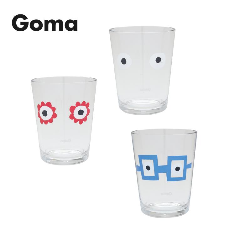 グラス 子供 小さ目 / Goma Mini glass 5.5oz FACE 全3種 コップ