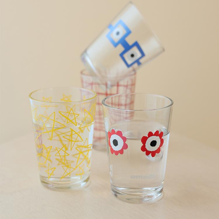 グラス 子供 小さ目 / Goma Mini glass 5.5oz FACE 全3種 コップ