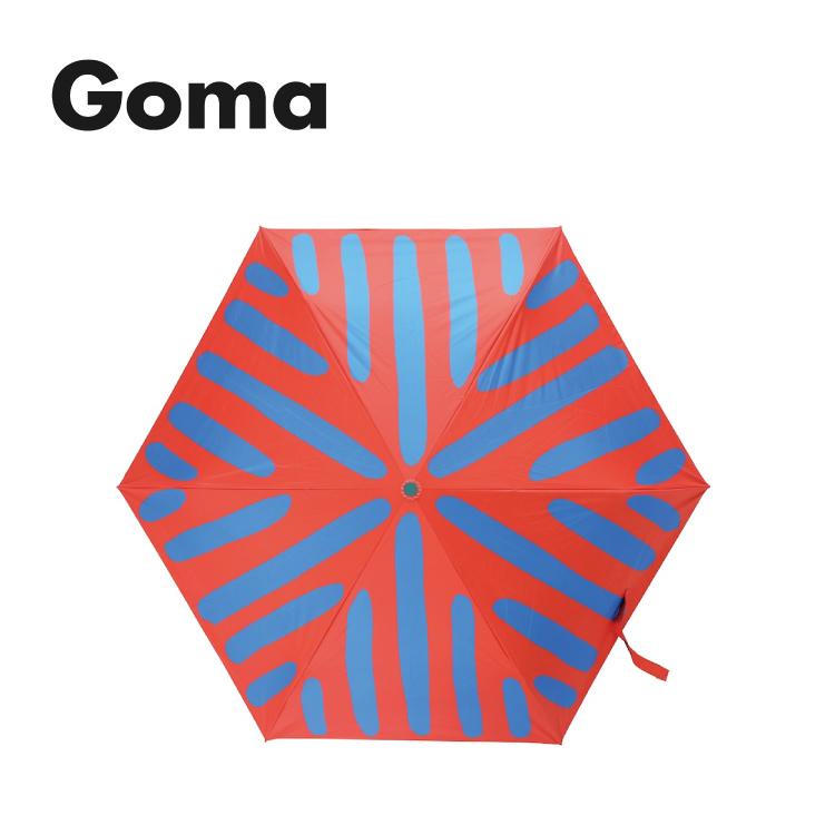 爆買 傘 晴雨兼用 Goma おりたたみ傘 全4種 50cm ケース付き カラフル