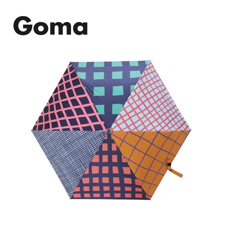 爆買 傘 晴雨兼用 Goma おりたたみ傘 全4種 50cm ケース付き カラフル