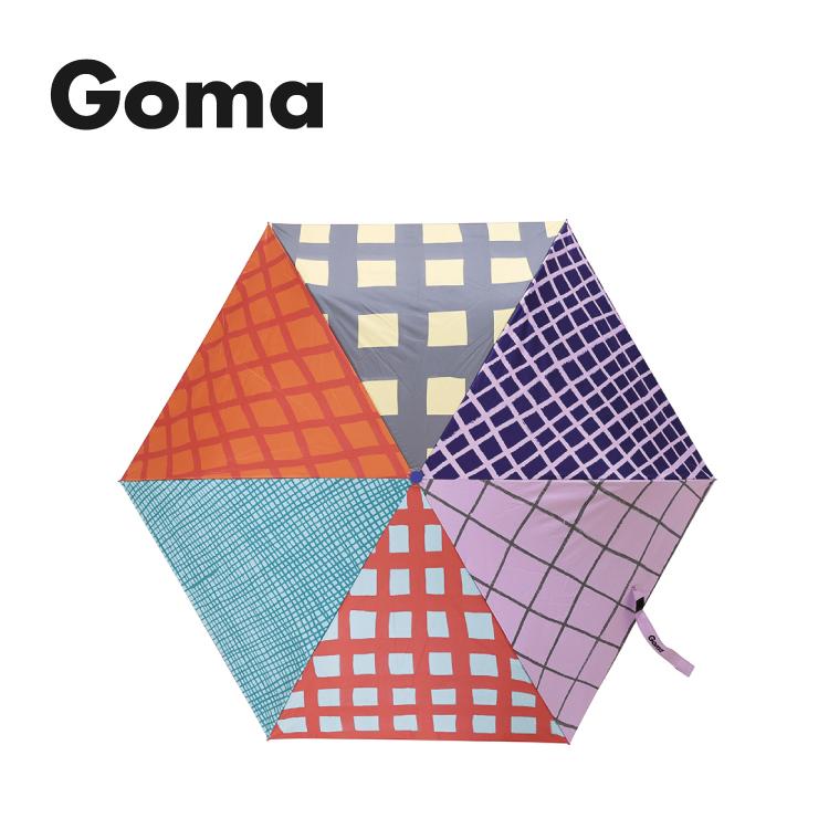 爆買 傘 晴雨兼用 Goma おりたたみ傘 全4種 50cm ケース付き カラフル