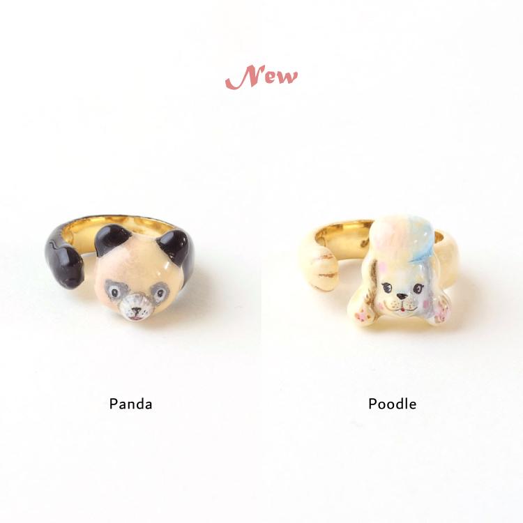 ナタリーレテ 指輪 リング 全6種 2〜3サイズ アクセサリー ポーチ付き ハンドメイド レディース ギフト プレゼント Nathalie Leteの画像